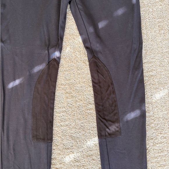 CAbi Black Equestrian Pants with Knee Patches - Picture 2 of 3